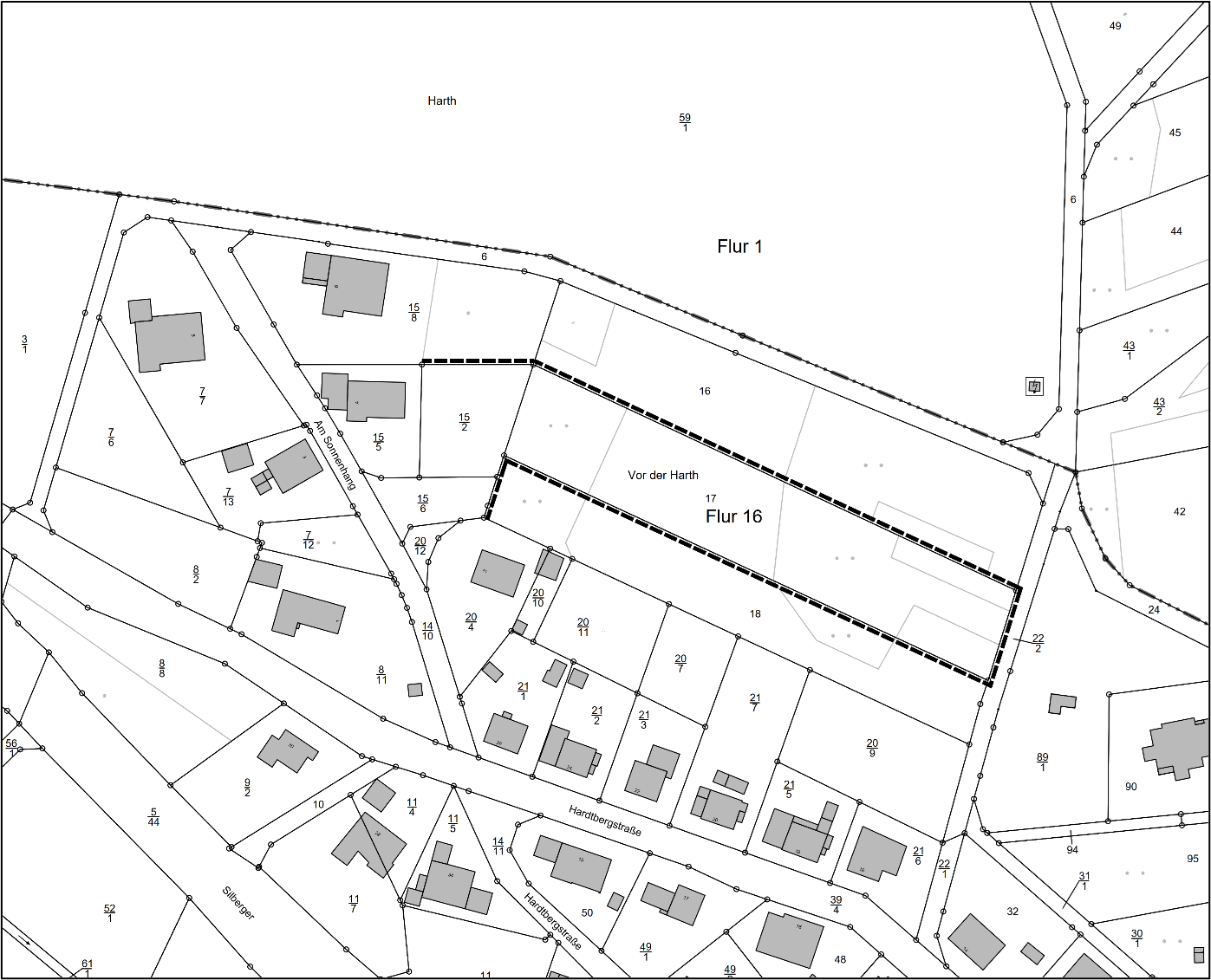 Bauleitplanung der Gemeinde Dautphetal, Ortsteil Hommertshausen Ergänzungssatzung „Am Sonnenhang“